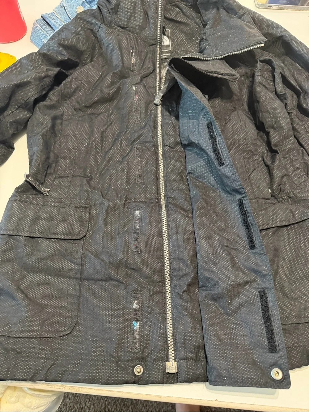 The North Face Men's Black Hooded Field Jacket